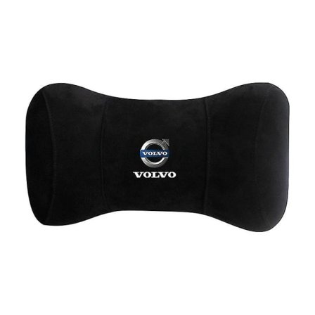 Sopii Volvo Hirvi Tyyny Niskatyyny Auto Kohdunkaulan Tyyny Istuin Nukkumatyyny Auto Nukkumatyyny - Koko: Musta