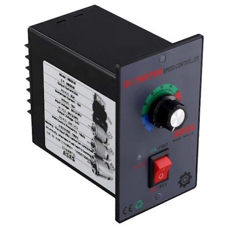 Borstad DC-motorhastighetsregulator PWM DC 12V 24V 36V för 775 795 växelmotor Elektrisk del