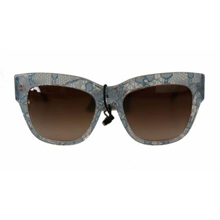 Dolce & Gabbana, Sunglasses Blauw, Dames, Maat:ONE Size