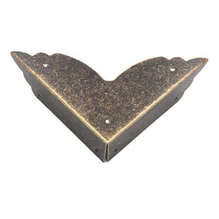 12 st Möbelhörnskydd, Metallhörnskydd, Barnsäkring, Bord, Lådkanter, Barn (Svart), One Size