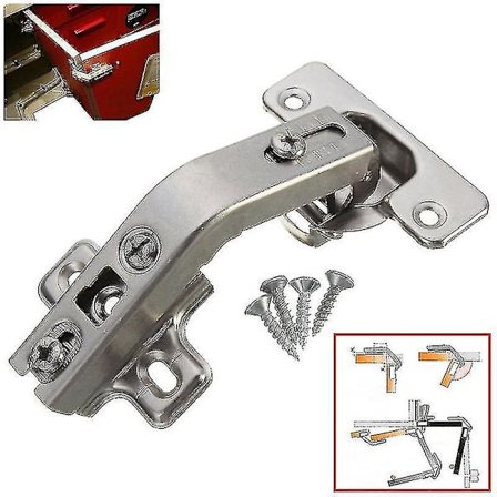 135 Asteen Kulmassa Taitetut Kaappioven Saranoita Kasvot Kehys Pehmeä Sulkeminen Puoli Peitto Keittiö Shytmv U