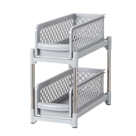 Under vask Opbevaringskurv Køkkenreol GRÅ