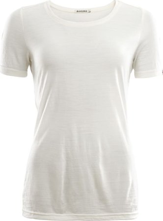 Aclima LightWool T-shirt Women Women short-sleeved sweaters White XL