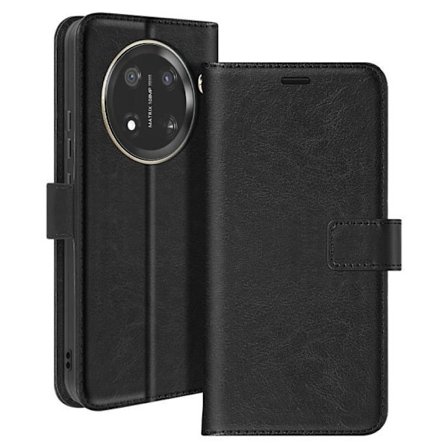 {hw}Honor Magic 7 Lite Lommeboketui med Stropp Mayaxess Svart