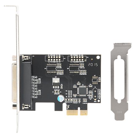 PCI-E LPT Skriverkort Adapter - PCIE til Parallellport Kort med DB25 Skriverport