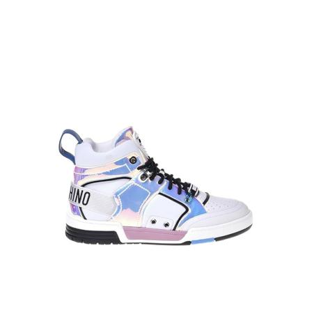 Moschino - Sneakers - Vit - Herr - Storlek: 43 Eu, Herr, Storlek: 43 EU