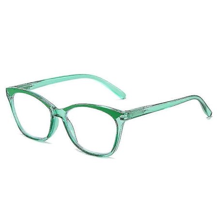 Retro Leopard Asymmetriske Roundsquare Læsebriller Dame Herre Presbyopi LGL