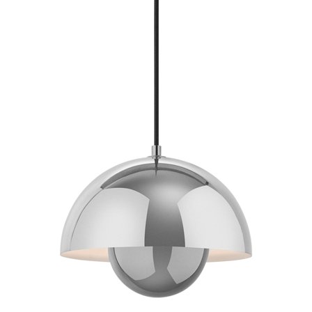 &Tradition Flowerpot VP1 pendel 23 cm, chrome' - 'Andtradition | Inredning > Lampor > Taklampor > Pendellampor | Bagaren och Kocken