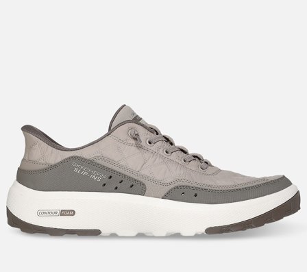 Skechers, Relaxed Fit: Slip-ins: Urban Explore - Cozy Fit, 47,5, Natur, Herre