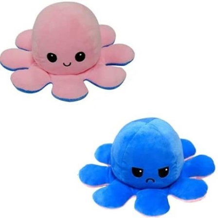 Reversible Octopus Plushie Toy