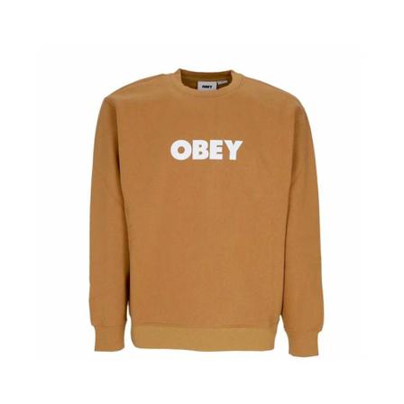 Obey Sweatshirts brun, Herr, Herr, Storlek: XL