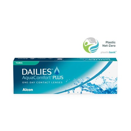 DAILIES AquaComfort Plus Toric - 30 stk/pakke - Endagslinser