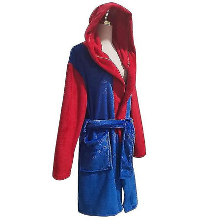 Cosplay-flanelipukuja miehille ja naisille, yöpaita ja kylpytakki