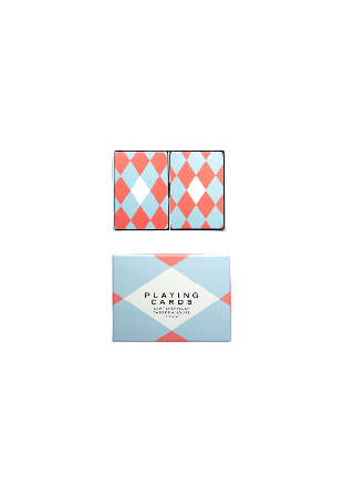 Printworks Double Playing Cards Spel Unisex Röd ONESIZE