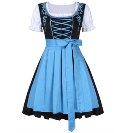 Oktoberfest Beer Girl Costumes - German Bavarian Traditional Womens Oktober Fest Dirndl Dress-sswyv -a