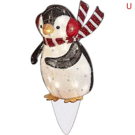 Juledekorationer Udendørs Lysende Dyr, hund, hjort, julemand udendørs