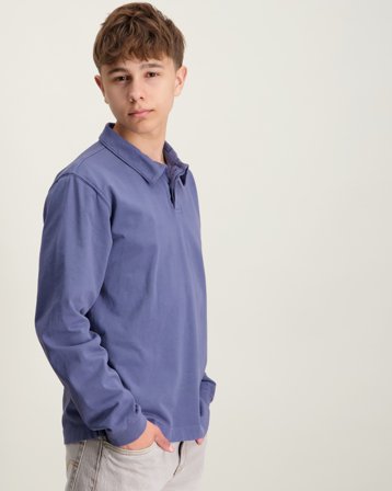 Sail Racing JR BAY RUGGER Blå Poloshirts Dreng - Kids Brand Store