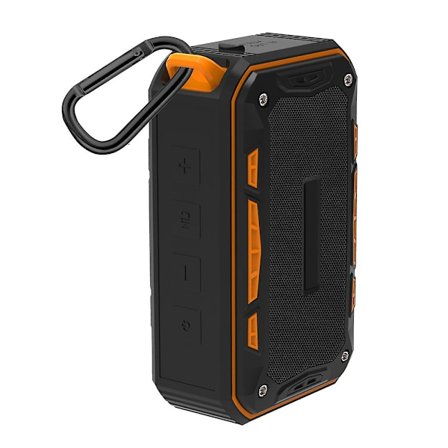 Audioafspiller Trådløs Stereo Vandtæt Højttaler Til Ridning Understøtter Fm/tf/aux