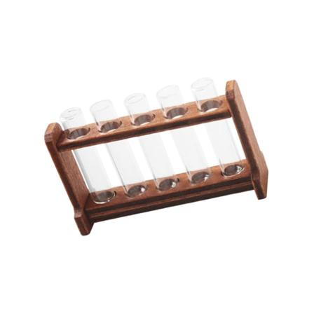 1/2/3 provrör Set Dekoration Tillbehör Dekor Ornament Without Graduate 51 x 14 x 31mm 1Set
