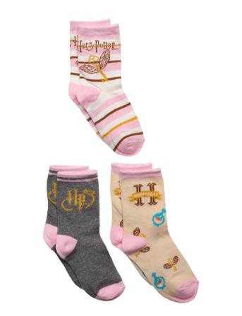 3 Pack Socks Patterned Harry Potter
