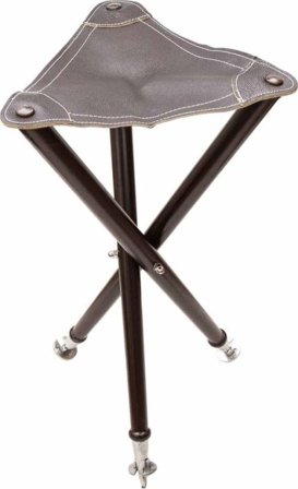 Eurohunt Eurohunt Stool With Metal Bases Övrigt Jakt Brown 70 cm