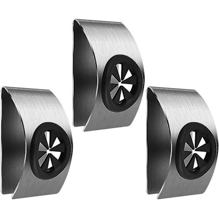 3 stk. Selvklæbende Køkkenhåndklædeholder Greb Køkkenhåndklæde Krog