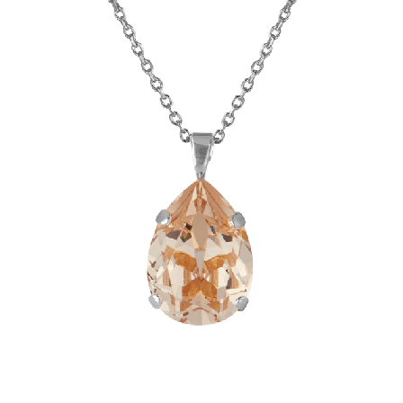 Caroline Svedbom Mini Drop Necklace Halsband Dam Silver ONESIZE