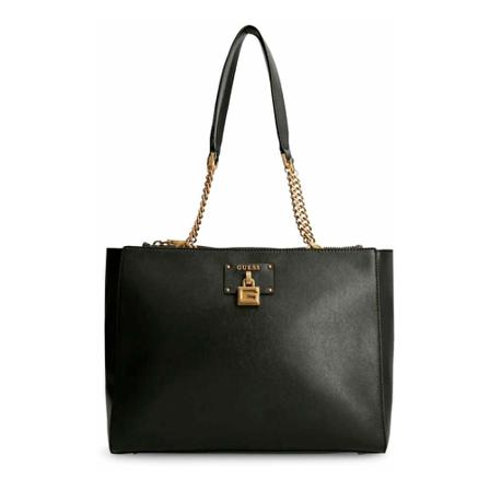 Guess, Shoulder Bag Zwart, Dames, Maat:ONE Size,Polyurethaan