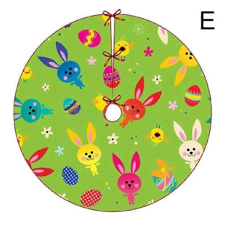 Påsketræ Skørt Påskehare Juletræ Skørt Måtte til Feriefest