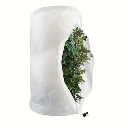 Vækstbeskyttelse mod frost til vinteren, beskyttelse mod kulde, frostbeskyttelse og insekter, fiberdug til vækstbeskyttelse mod kulde Hvid 140×200cm