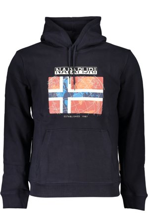 Napapijri Felpa Senza Zip Uomo Blu