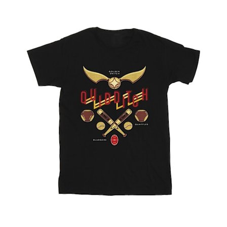Harry Potter Quidditch Golden Snitch T-shirt för pojkar 12-13 år B