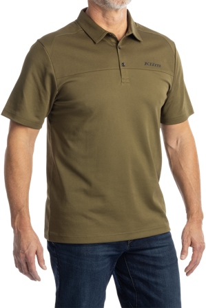 Polo Shirt Klim Atlas Donker Olijfgroen S