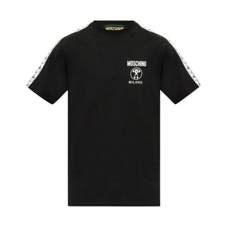 Moschino T-shirt with logo Sort, Herre