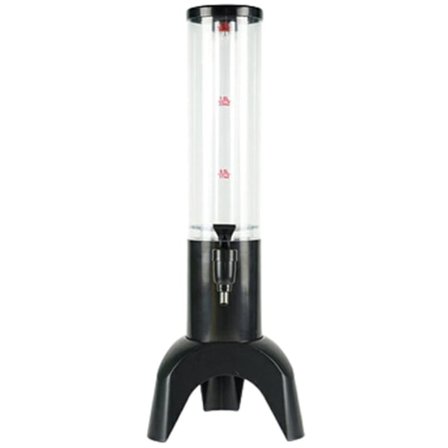 1,5l Øl-Dispenser Tårn Let Rengøring Integreret Hane Med Isrør Klar Drikkedispenser-bl