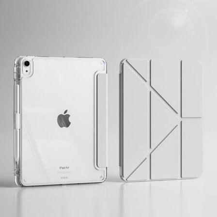 Stilrent fodral för iPad 11 A16 Gentleman Grå Y 3" Tri fold Hårt Vikbart