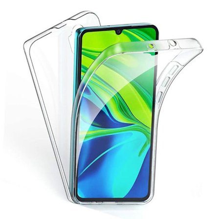 360° helskal - Kompatibel med Xiaomi Mi 10 Mi 10 Pro - Dubbel transparent skydd