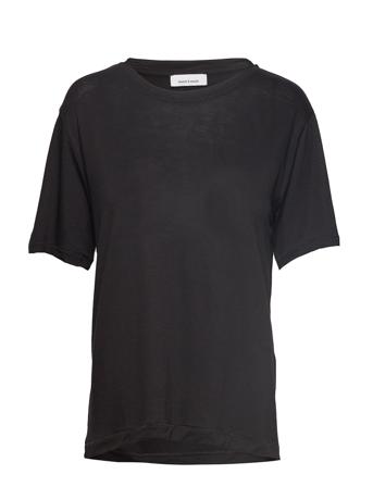 Uta Ss 10172 T-shirts & Tops Short-sleeved Svart Samsøe Samsøe