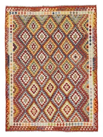 Kilim Afghan Old Style Rug Oriental (Wool, Afghanistan)