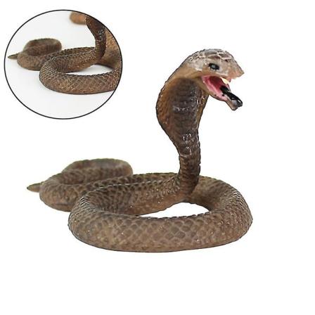 1 st Halloween Cobra Mönster Dekorativ Unika Plast Ornament Desktop Dekoration Plast Hantverk För Halloween Hem