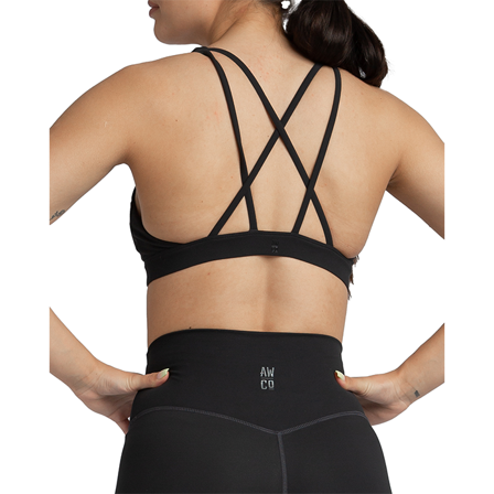 Awco Core Sports Bra 2.0, Dusty Black