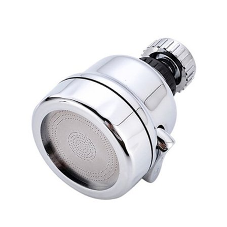 Kran med anti-stänkskydd i krom, tre nivåer justerbar