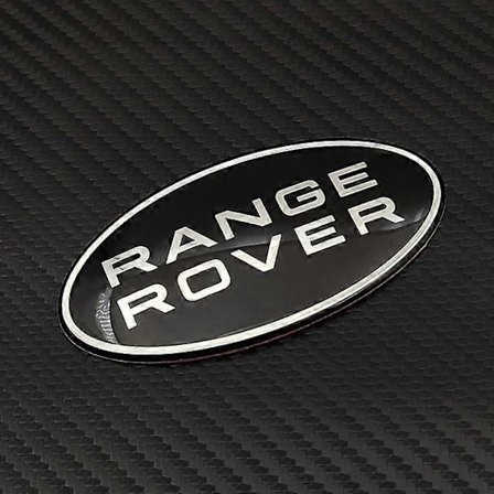 3D Alumiininen Logo Range Rover Tarra Auton Etusäleikkö Tunnus Takaluukun Merkki Yhteensopiva Range Rover Sport L320 L322 L494 Evoque Lisävarusteiden 