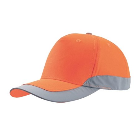 Atlantis Helpy 5 Panel Reflekterande Kepsen En Storlek Säkerhets Orange