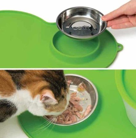 Catit Silikonunderlag, Grønn - M