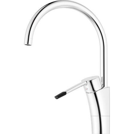 Mora MMIX II Care 332111 Köksblandare C-pip, förlängd spak, krom, Badrum