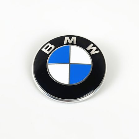 BM-W Emblem Motorhuvslogo Blå och Vit Blå och vit Blå och vit 56MM hjulkapsel
