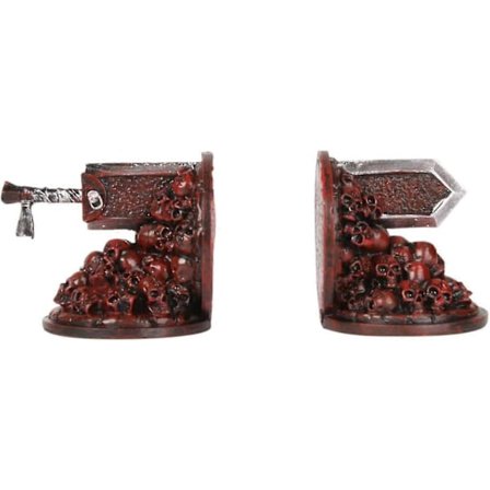 Berserk Bokstøtter, Unik Drage Drepende Kniv Bokstopp, Bokholder For Hyller, Dekorative Bokstøtter For Hyller, Luksuriøs Hjemmeinnredning (mørk rød)(2