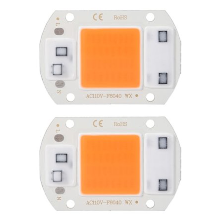 2 kpl AC110V 30W kirkas integroitu LED-siru kasvivalaisimen valonlähde COB-siruja