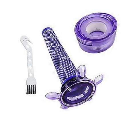 Post Motor Filter Förfilter med Rengöringsborste för V 8 Extra, V 8FOCUS Mattress, V 8 Absolute Sladdlös Dammsugare